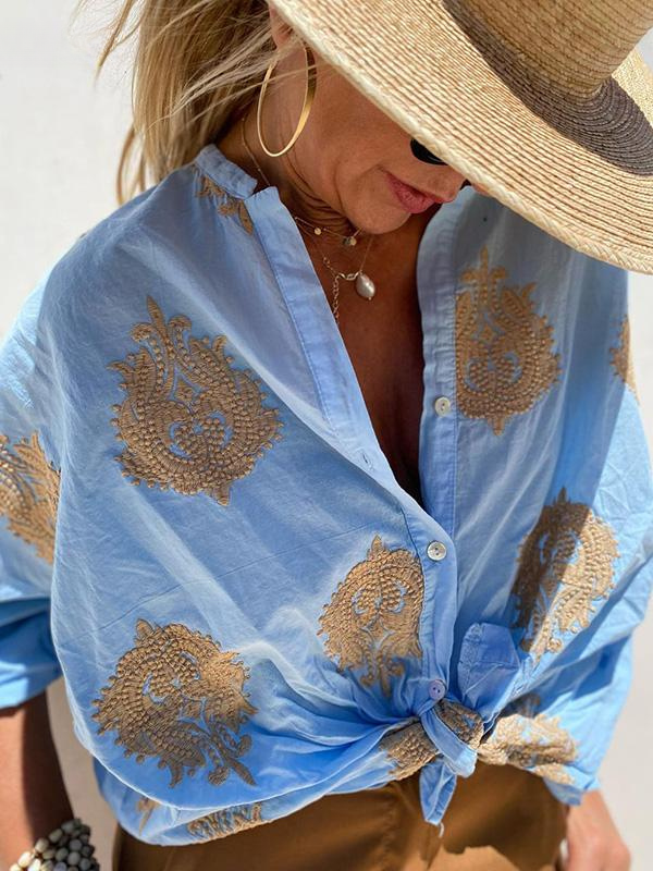 BRIGITTE | BLOUSE MET PRINT